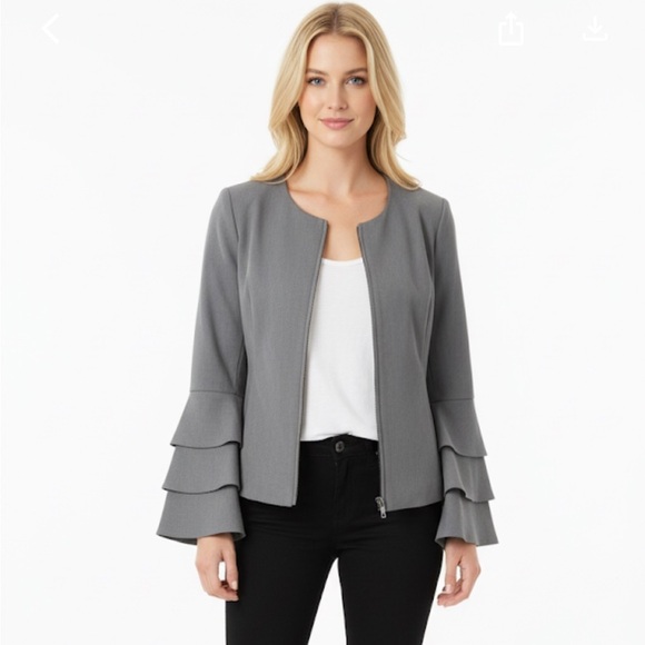 Banana Republic Jackets & Blazers - Banana Republic grey blazer jacket size 6